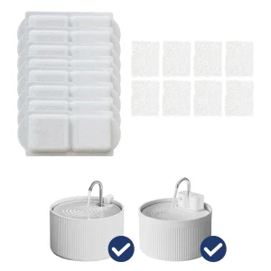 PawsPik Dog & Cat Ceramic Water Fountain Replacement Filters
