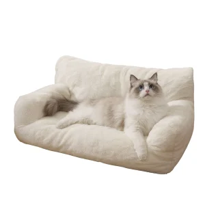 PawsPik Plush Support Sofa Bed for Dogs & Cats