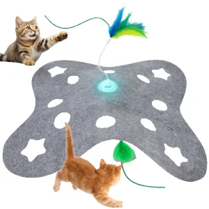 PawsPik Tumbling 3-In-1 Hide & Seek Cat Toy