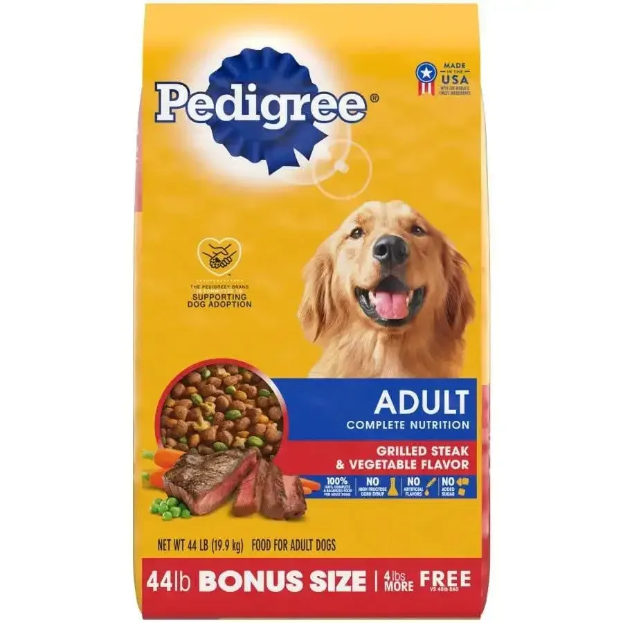 Pedigree Grilled Steak & Vegetable Dry Dog Food