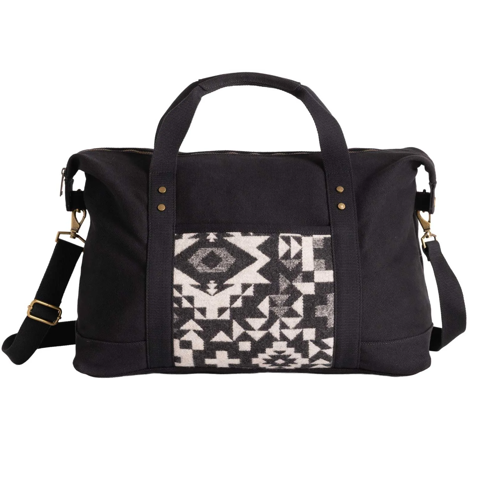 Pendleton Woolen Mills Inc. Blue Ridge Black Duffle Bag