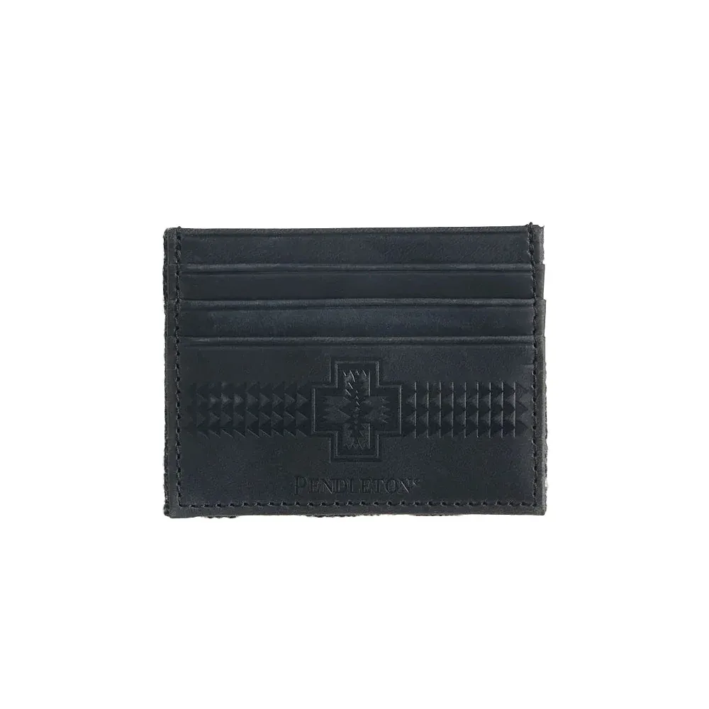 Pendleton Woolen Mills Inc. Blue Ridge Black Slim Wallet - Image 2