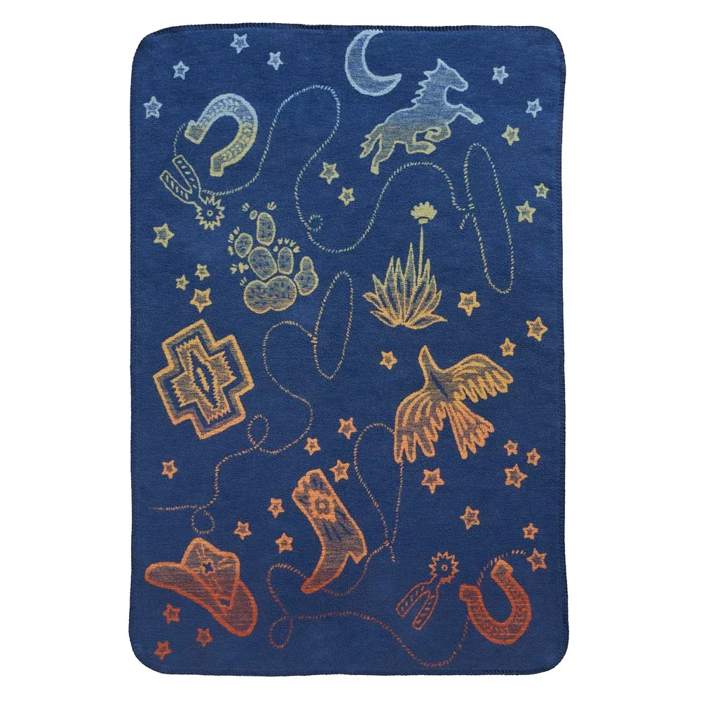 Pendleton Woolen Mills Inc. Organic Cotton Cosmic Rodeo Baby Blanket - Image 2