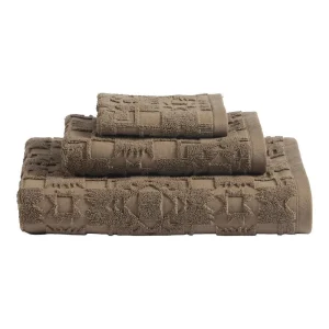 Pendleton Woolen Mills Inc. Sculpted Stone 3 Piece Towel Set