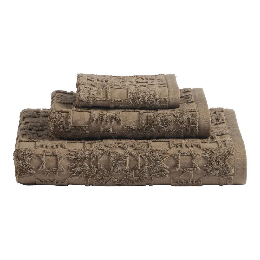 Pendleton Woolen Mills Inc. Sculpted Stone 3 Piece Towel Set