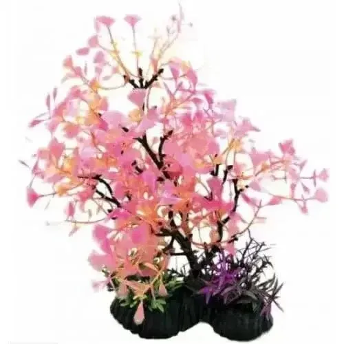 Penn Plax Bonsai Plant 11-12" Pink
