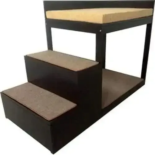 Penn-Plax Buddy Bunk Pet Multi-Level Bed Steps for Cats and Dogs