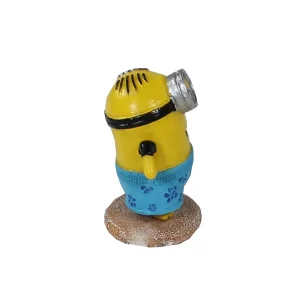 Penn-Plax Minions Beach Buddies Aquarium Ornament, Stuart, Mini