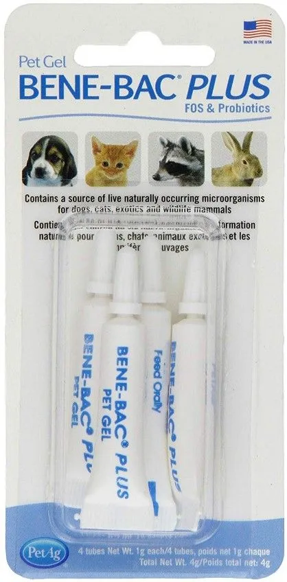 Pet Ag Bene-Bac Plus FOS & Probiotics Pet Gel
