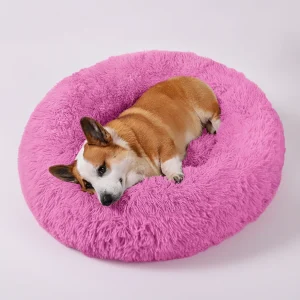 Pet Dog Bed Soft Warm Fleece Puppy Cat Bed Dog Cozy Nest Sofa Bed Cushion