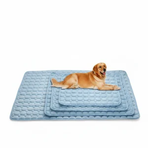 Pet Dog Cat Ice Silk Cold Nest Pad For Cooling In Summer