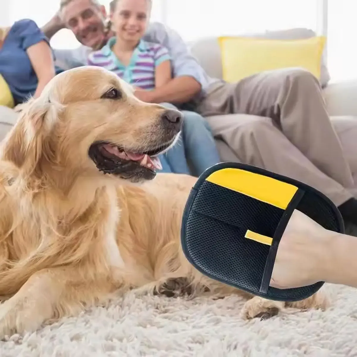 Pet Grooming & Deshedding Glove | Dog & Cat Hair Remover - Image 2