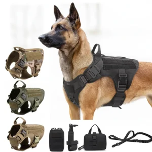 Pet Harness Luxury Dog Leash Set Chest Dog Nylon Camouflage Dog Harness