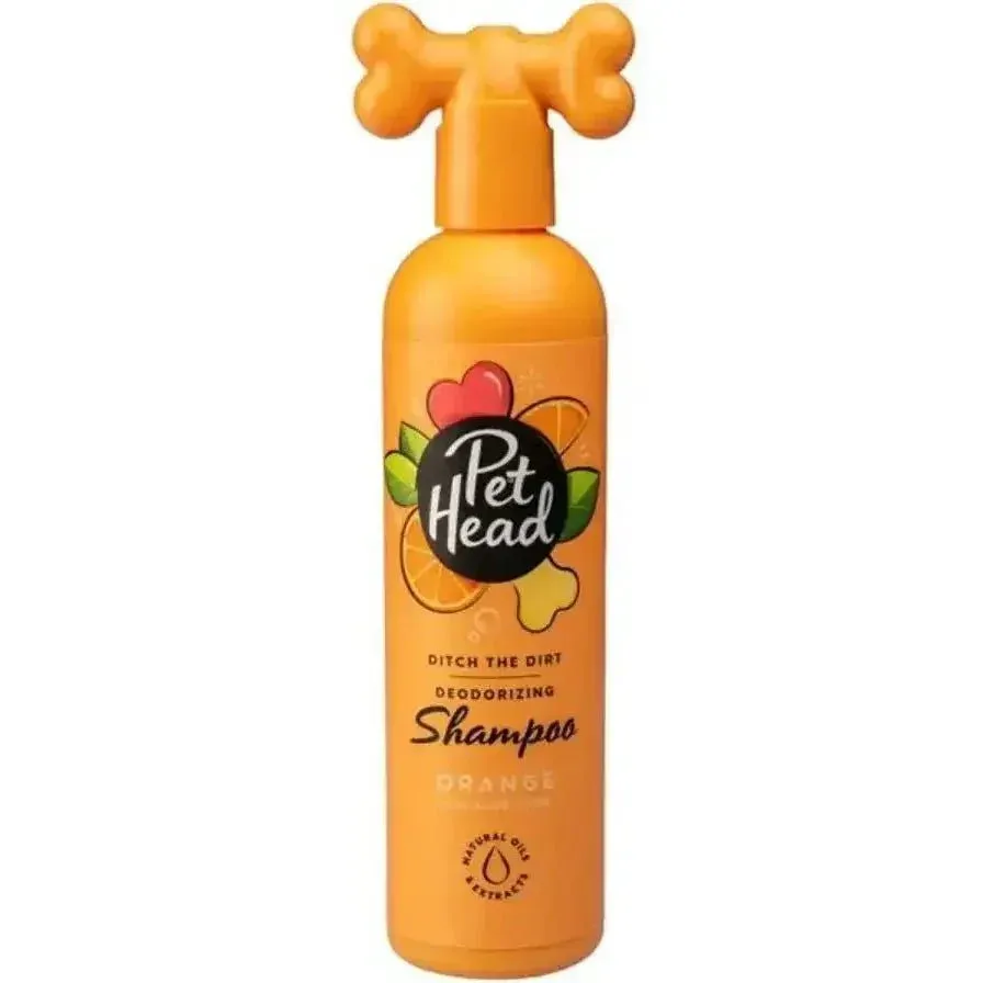Pet Head Ditch the Dirt Deodorizing Shampoo for Dogs Orange with Aloe Vera