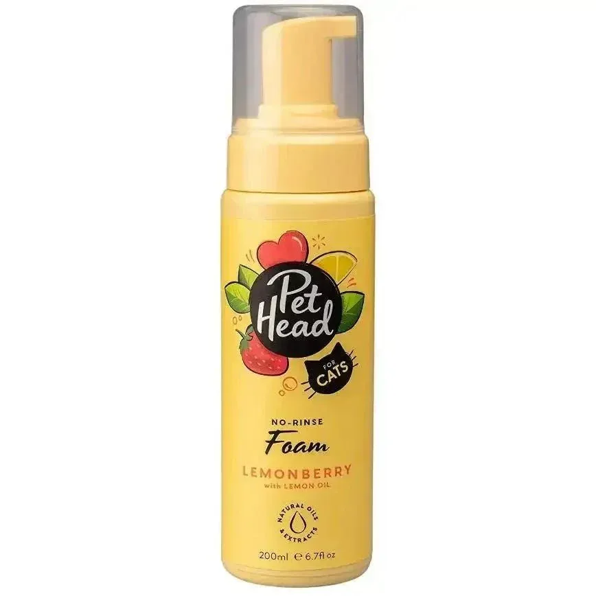 Pet Head Nourishing Shampoo for Cats Lemonberry with Lemon Oil