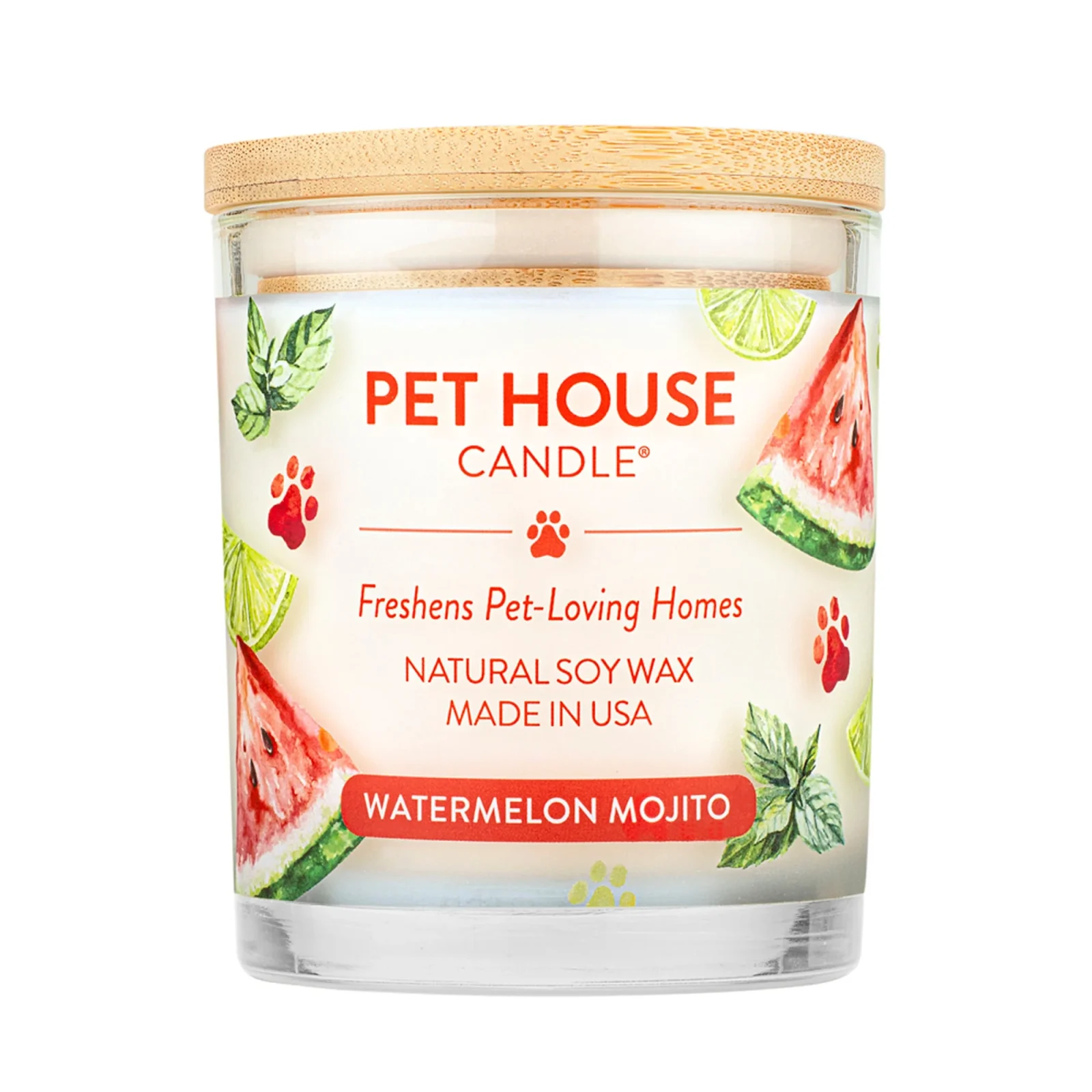 Pet House Candle Watermelon Mojito Large Case of 3