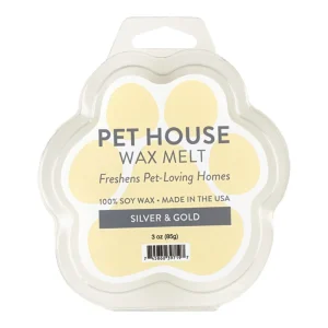 Pet House Silver & Gold Wax Melt (Case of 12)