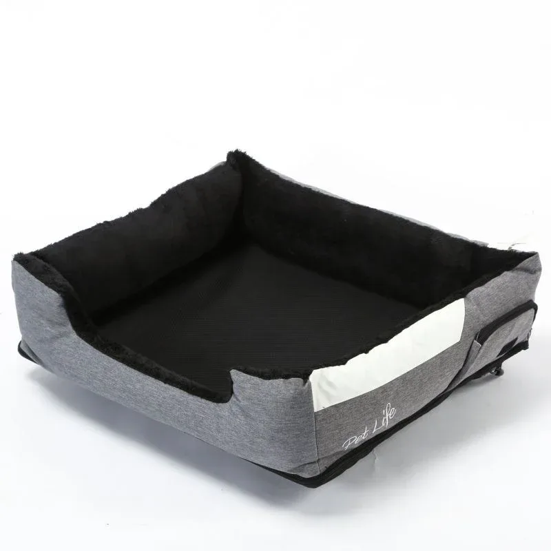 Pet Life Dream Smart Gray Pet Bed