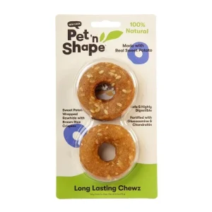 Pet n Shape Long Lasting Sweet Potato Chewz Rings