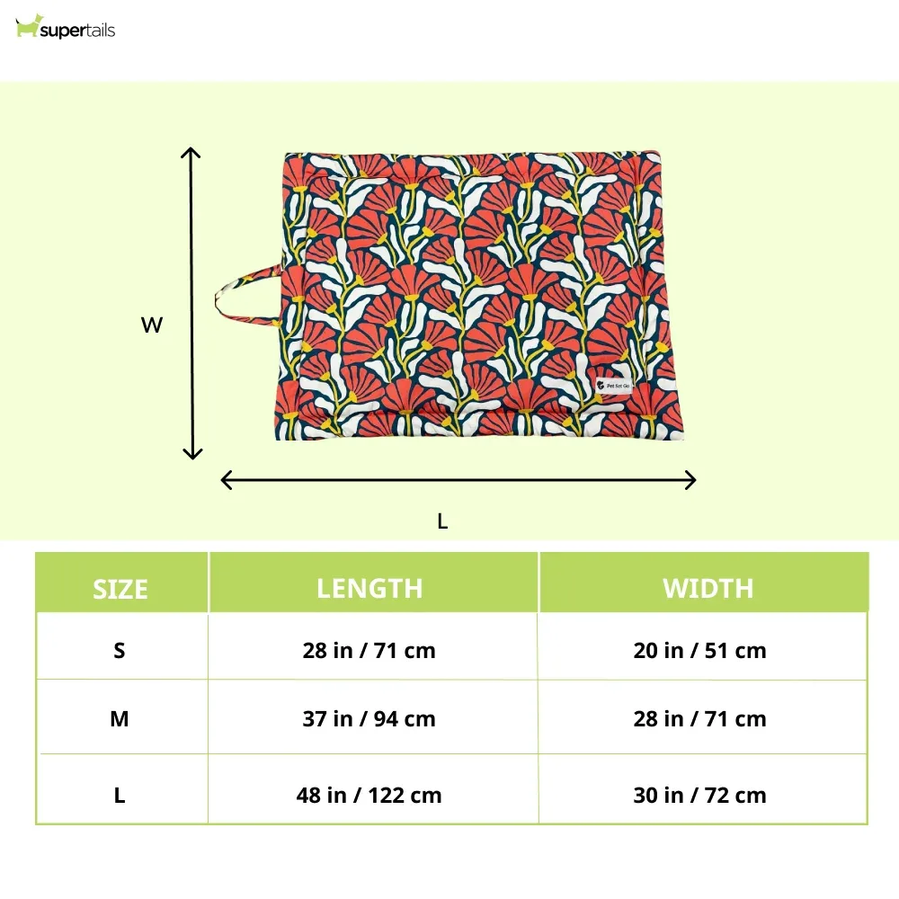 Pet Set Go Tropical Bloom Mat for Dogs - Image 2