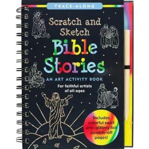 Peter Pauper Press Inc Bible Stories Scratch & Sketch Book