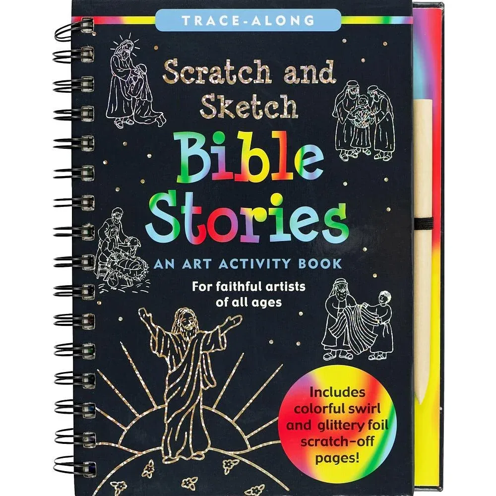 Peter Pauper Press Inc Bible Stories Scratch & Sketch Book