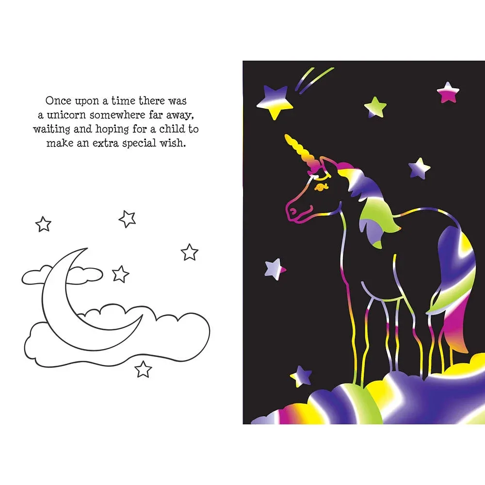 Peter Pauper Press Inc Unicorn Adventure Scratch & Sketch Book - Image 2