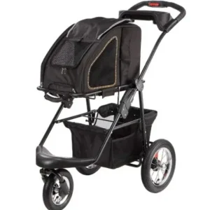 Petique 5-in-1 Pet Stroller Travel System Sunset Strip