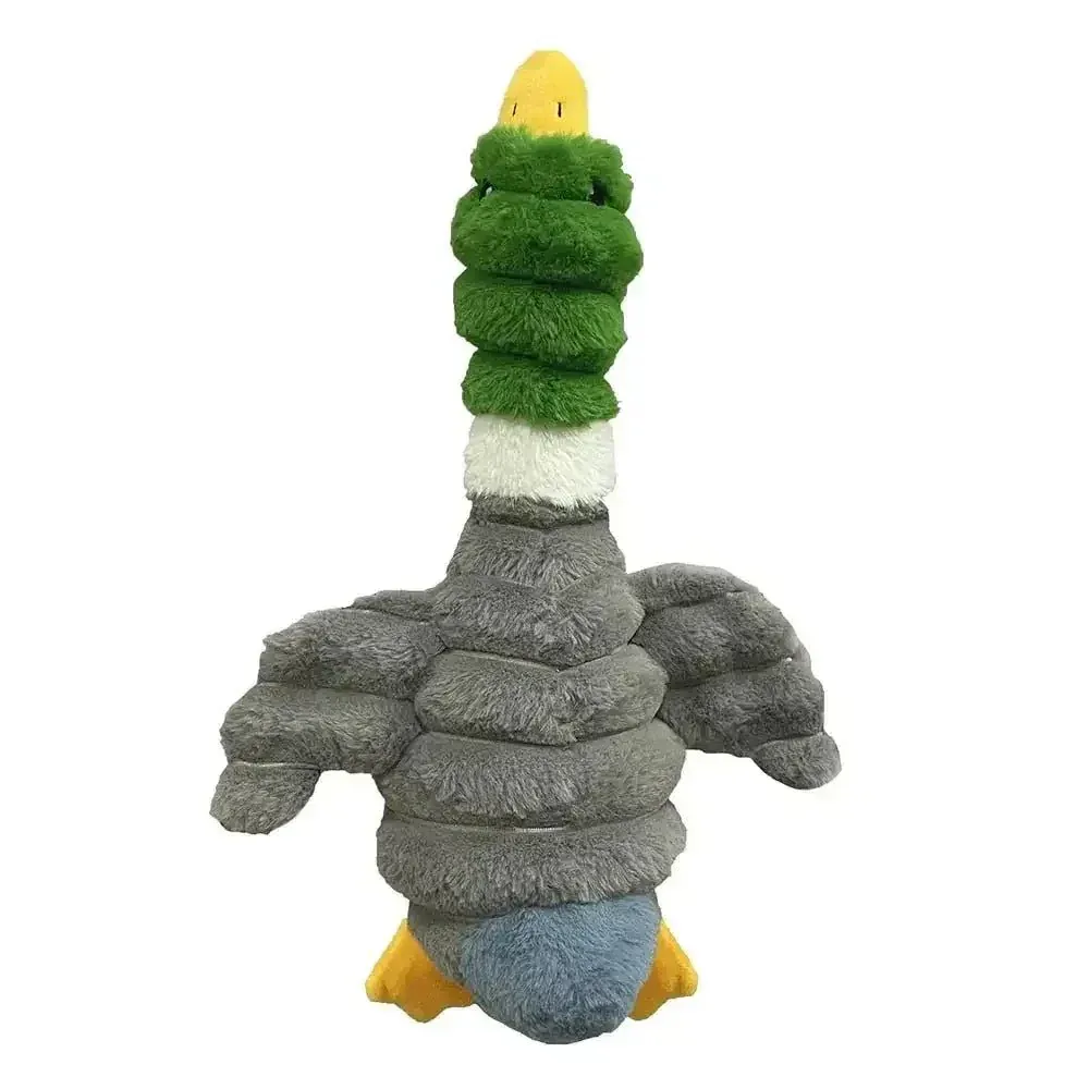 Petlou Farm Friends Mallard Duck Plush Squeaky Dog Toy – 36"