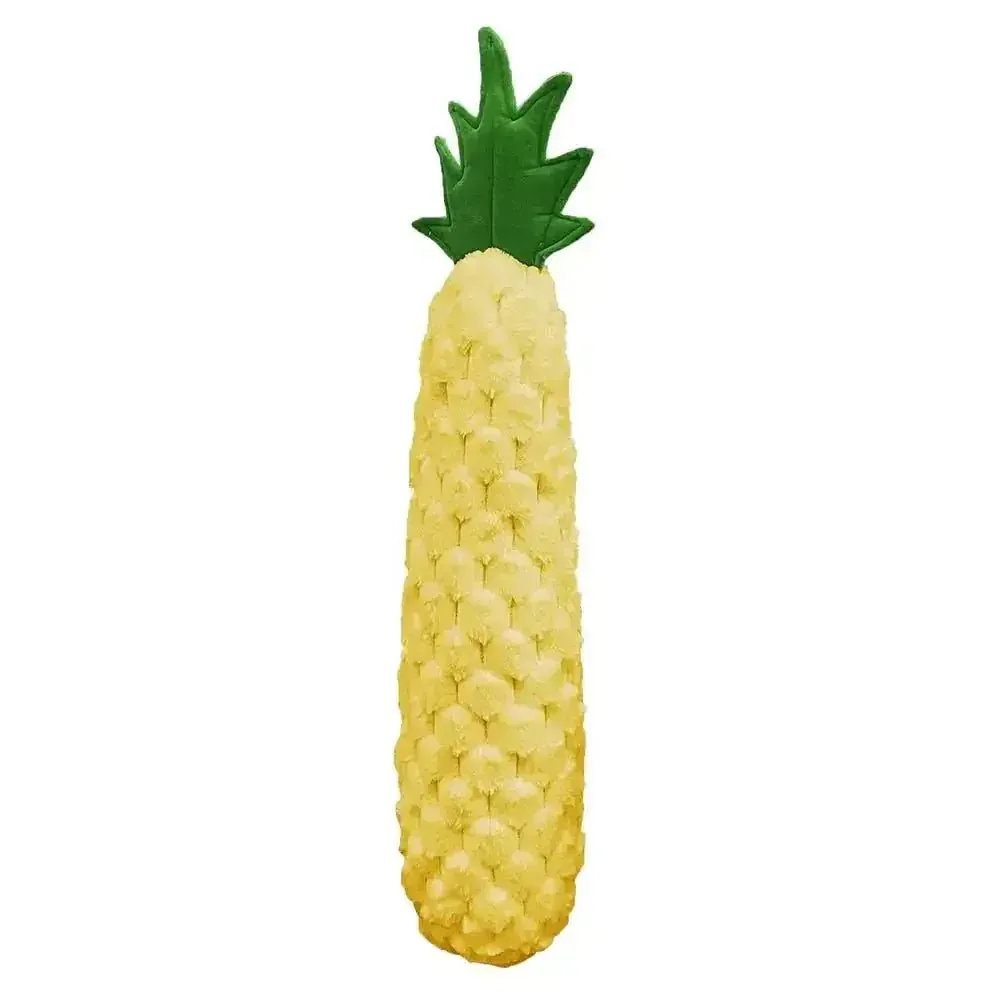 Petlou Fresh Food Corn Plush Squeaky Dog Toy – 29"