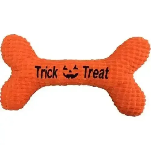 Petlou Trick or Treat Bone Halloween Dog Toys
