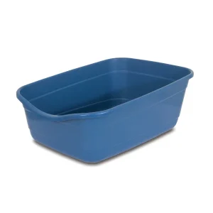 Petmate Cat Litter Pan Blue Mesa, 1ea/Giant