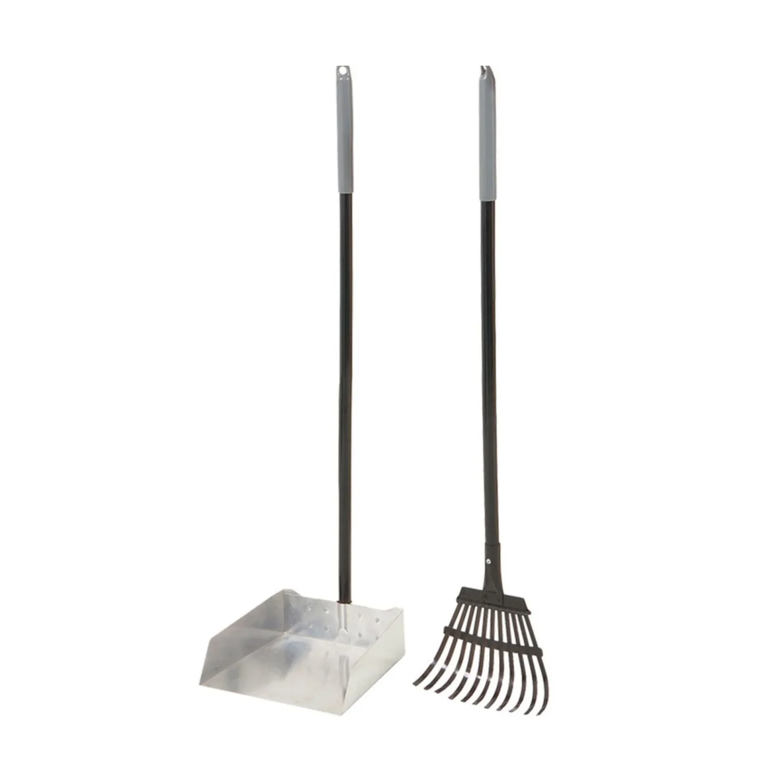 Petmate Dog Aluminum Rake & Pan Large