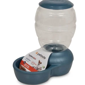 Petmate Replendish 5Lb Feeder W/Microban Pearl Smoke Gray