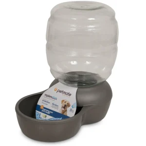 Petmate Replendish Water With Microban Mason Silver 1ea/LG