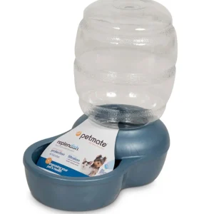 Petmate Replendish Water With Microban Pearl Smoke Gray X-Small