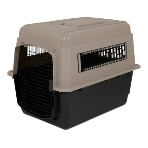 Petmate Ultra Vari Dog Kennel Taupe/Black 32in