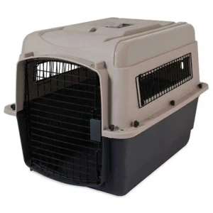 Petmate Ultra Vari Dog Kennel Taupe/Black 40in