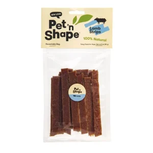Pet'n Shape Lamb Strips Dog Treat