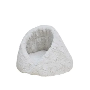PetPals Rose Cradle Pet Bed Ivory 17.7 in