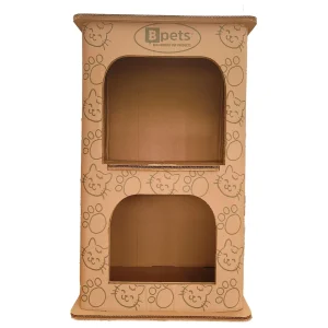 PetPro 2-Floor Cardboard Cat House