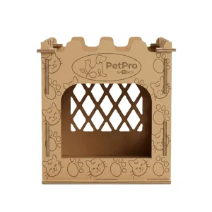 PetPro Premium Cardboard Cat Castle House