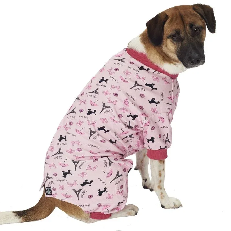 Petrageous I Love Paris Dog Pajamas