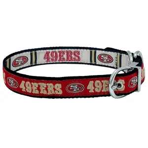 Pets First 49ers Reversible Dog Collar