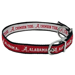 Pets First Alabama Crimson Tide Reversible Dog Collar