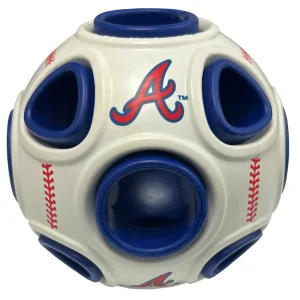 Pets First Atlanta Braves Treat Dispenser Dog Toy