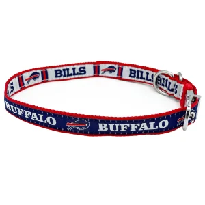 Pets First Buffalo Bills Reversible Dog Collar