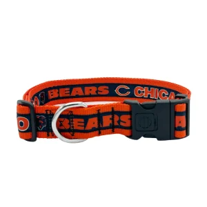Pets First Chicago Bears Satin Collar