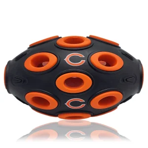 Pets First Chicago Bears Treat Dispenser Dog Toy