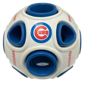 Pets First Chicago Cubs Treat Dispenser Dog Toy